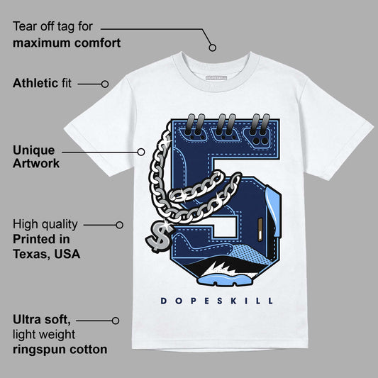 Georgetown 5s DopeSkill T-Shirt No.5 Graphic