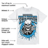 Military Blue 4s DopeSkill T-Shirt Trapped Halloween Graphic