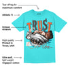 Dunk Dolphins DopeSkill Tahiti Blue T-shirt Trust No One Graphic