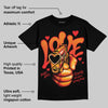 Red Collection DopeSkill T-Shirt Love Shot Graphic