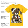 Yellow Collection DopeSkill Gold T-shirt Hurt Bear Graphic