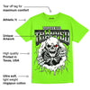 Neon Green Collection DopeSkill Neon Green T-shirt Trapped Halloween Graphic