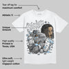 Wolf Grey 5s DopeSkill T-Shirt Stressless Graphic