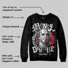 Bred Velvet 11s DopeSkill Sweatshirt Money Don't Lie Graphic