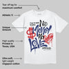 Rare Air 11s DopeSkill T-Shirt No Money No Love Typo Graphic