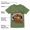 Olive Collection DopeSkill Olive T-shirt Hot Mouth Graphic