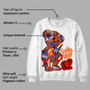 Dunk Low Futura Orange Blaze DopeSkill Sweatshirt Broken Heart Graphic