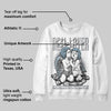 Wolf Grey 5s DopeSkill Sweatshirt Real Lover Graphic