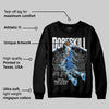 Blueberry 12s DopeSkill Sweatshirt Thunder Dunk Graphic