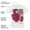 85 Metallic Burgundy 1s DopeSkill T-Shirt Love Kills Graphic