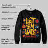 Yellow Collection DopeSkill Sweatshirt Let 'em Hate Graphic