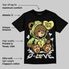 Light Lemon Twist 4s DopeSkill T-Shirt Broken Bear Graphic