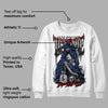 French Blue 13s DopeSkill Sweatshirt Life or Die Graphic