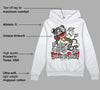 Off Noir 3s DopeSkill Hoodie Sweatshirt Born To Be Rich Graphic