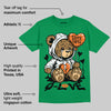 SP Nina Chanel Abney Bicoastal 3s DopeSkill Green T-shirt Broken Bear Graphic