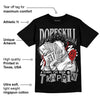 Black and White 14s DopeSkill T-Shirt Sorry I've Been Trappin Graphic