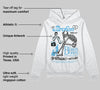 Legend Blue 11s DopeSkill Hoodie Sweatshirt Broken Bones Graphic