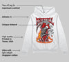 Red Cement 4S DopeSkill Hoodie Sweatshirt NeverFull Graphic