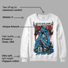 University Blue Toe 1s DopeSkill Sweatshirt Life or Die Graphic