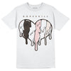 Jordan 3 Neapolitan DopeSkill T-Shirt Slime Drip Heart Graphic Streetwear