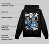 Blueberry 12s DopeSkill Hoodie Sweatshirt No Risk No Story Graphic