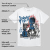 French Blue 12s DopeSkill T-Shirt Drip'n Never Tripp'n Graphic