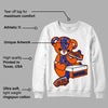 Dunk Low Futura Orange Blaze DopeSkill Sweatshirt Sneakerhead BEAR Graphic