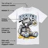 Blue Grey 13s DopeSkill T-Shirt Sick Bear Graphic