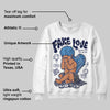 Midnight Navy 3s DopeSkill Sweatshirt False Love Graphic