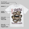 Samba OG Maroon Gold Metallic DopeSkill T-Shirt The Mouth With No Droughts Graphic