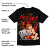 Satin Bred 1s DopeSkill T-Shirt New No Days Off Graphic