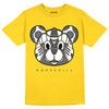 AJ 4 Lightning DopeSkill Tour Yellow T-shirt SNK Bear Graphic