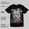 Foamposite One “Triple White” DopeSkill T-Shirt Never Stop Hustling Graphic