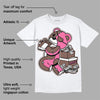 Dunk Smokey Mauve Playful Pink White Brown DopeSkill T-Shirt Bear Steals Sneaker Graphic