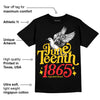 Yellow Collection DopeSkill T-Shirt Juneteenth 1865 Graphic