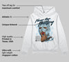 Legend Blue 11s DopeSkill Hoodie Sweatshirt Never Stop Hustling Graphic