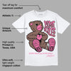 Dunk Smokey Mauve Playful Pink White Brown DopeSkill T-Shirt Love Kills Graphic