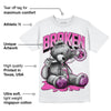 Hyper Violet 4s DopeSkill T-Shirt Sick Bear Graphic