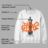 Dunk Low Futura Orange Blaze DopeSkill Sweatshirt King Chess Graphic