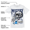 AJ Spizike White Obsidian DopeSkill T-Shirt Mystery Ghostly Grasp Graphic