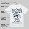 Blue Suede 40s DopeSkill T-Shirt Owe It To Yourself Graphic