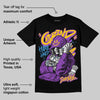PURPLE 'Grind Pray' DopeSkill Graphic T-Shirt