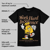 Yellow Collection DopeSkill T-Shirt Work Hard In Silence Graphic