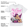 Hyper Violet 4s DopeSkill T-Shirt New No Days Off Graphic