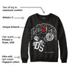 Black and White 14s DopeSkill Sweatshirt Loser Lover Graphic