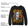 Black Taxi 12s DopeSkill Sweatshirt Money Don't Lie Graphic