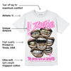 Triple Pink Dunk DopeSkill T-Shirt The Mouth With No Droughts Graphic