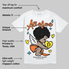 Orange Black White DopeSkill T-Shirt All Of Me Graphic