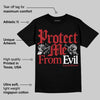 Flu Game 12s DopeSkill T-Shirt Protect Me From Evil Graphic