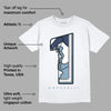 Diffused Blue Sail Grey White 1s DopeSkill T-Shirt No.1 Graphic